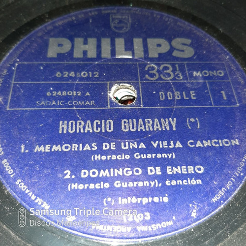 Simple Horacio Guarany Philips C15