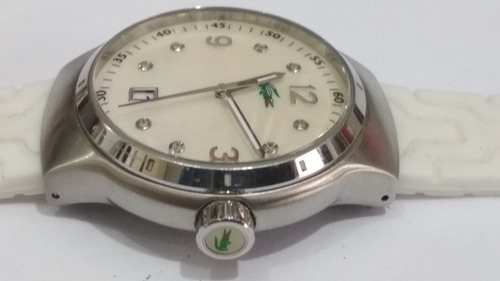 Relógio Lacoste Quartz Lc09. 3.14. 0060 Mostrador Madrepérol