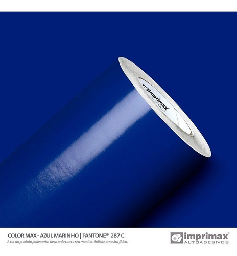 Adesivo Branco Envelopamento Laquear Mesa E Vidros 1,5m Top Cor Azul-marinho