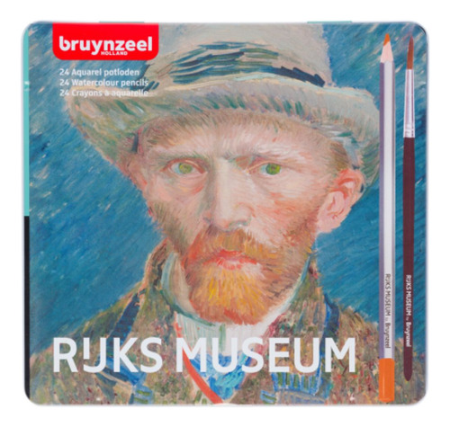 Lápices Acuarela Bruynzeel Rijks Museum Set 24 Colores