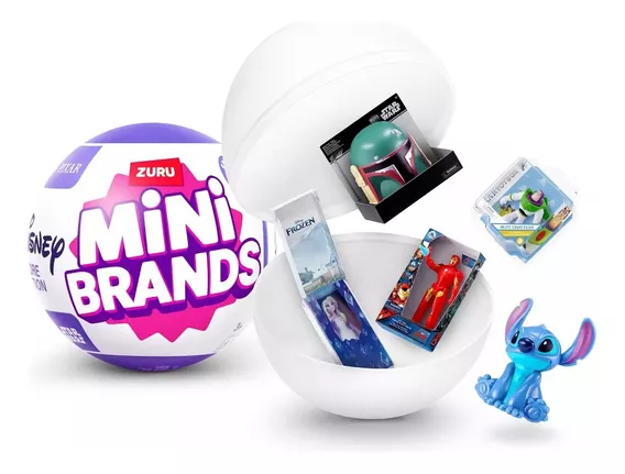 Mini Brands Disney Capsula 5 Mini Coleccionables Series 3