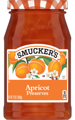 Smucker's Conservas De Albaricoque, 12 Onzas