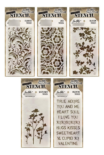  Early 2015 Release Plantilla Set 1 Blossom Flourish Diseño