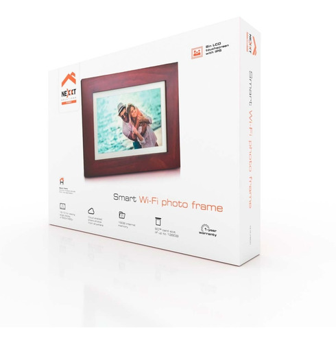 Imagen 3 de 3 de Portaretrato Inteligente Pantalla Táctil Lcd De 8 Pul Nexxt