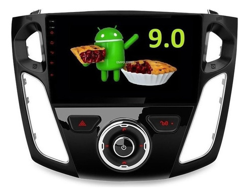 Android 9.0 Ford Focus 2012-2016 Gps Wifi Touch Hd Car Play