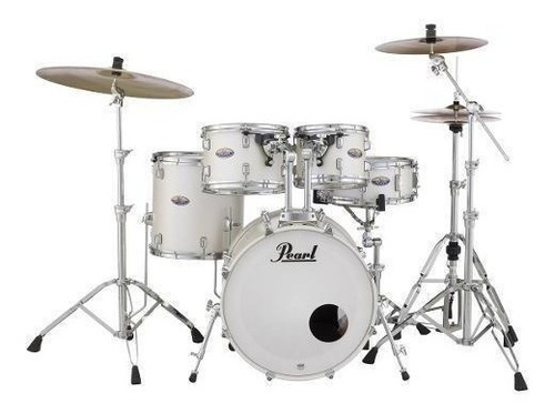 Bateria De 5 C Pearl Decade Maple Bombo 20 Wht Satin Pearl