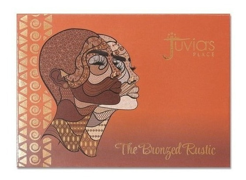 Paleta de sombras de maquiagem rústica bronzeada Juvia's Place