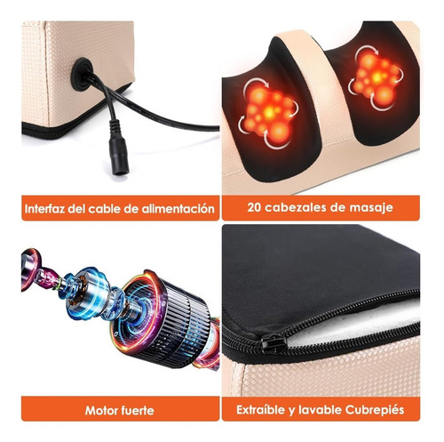 Aquecimento De Massageadores Elétricos Para Pés Massageador