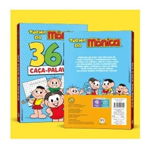 365 Caça-palavras Da Turma Da Mônica