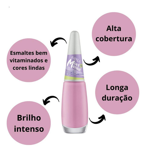Esmalte Cremoso Impala Movimenta! Faça Sua Manobra 7,5ml