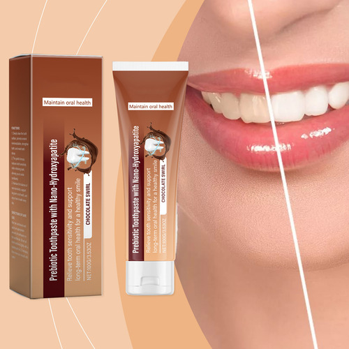 D Creme Dental Branqueador Com Sabor De Chocolate Embranquec