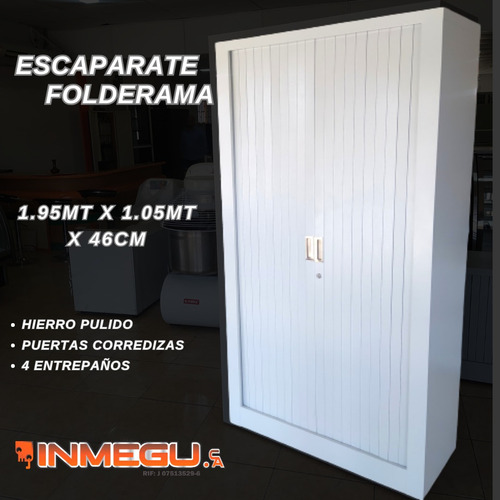 Escaparate Metálico Folderama