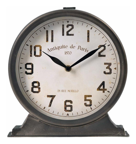 Nikky Home Reloj De Mantel Antiguo, Funciona Con Pilas, Deco