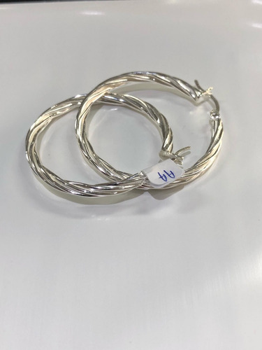 Aros Lisos Plata 925