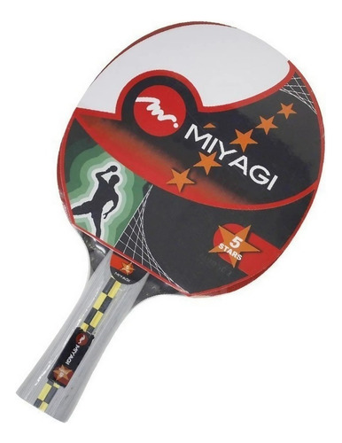 Raqueta Ping Pong Miyagi Tenis De Mesa 5 Estrellas