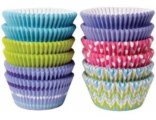 Pack 100 Capsulas Para Hornear Cupcakes 10cm