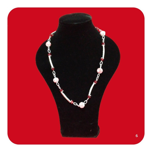 Imagen 3 de 5 de -40% Joyería Talavera Poblana Collar Aretes Pulsera M6 Jyr