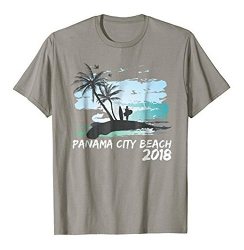 Vintage Panama Ciudad Playa Dia Festivo En Familia 2018 Fl
