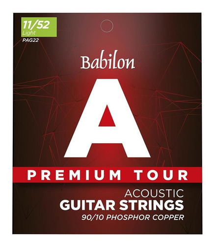 Juego De Cuerdas De Phosphor/copper P/guitarra Acustic 11-52