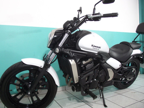 Kawasaki Vulcan 650s Branca 2016