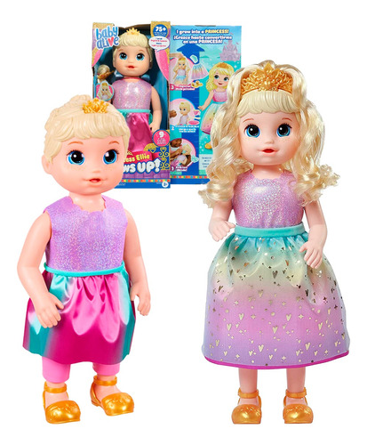 Baby Alive Princesa Muñeca Crece De Verdad +75 Frases