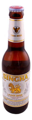 Cerveza Singha Tailandesa 330ml