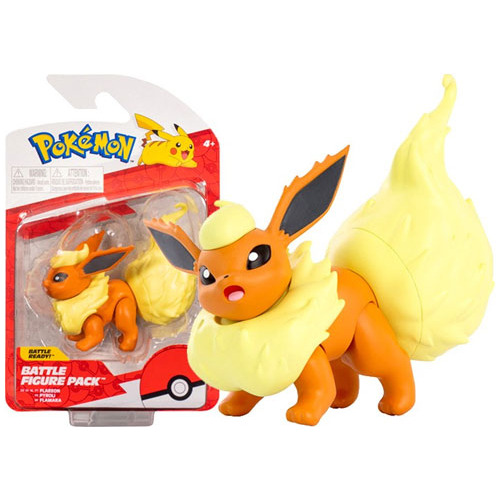 Flareon Figura Pokémon+50 Cartas Originales Tcg