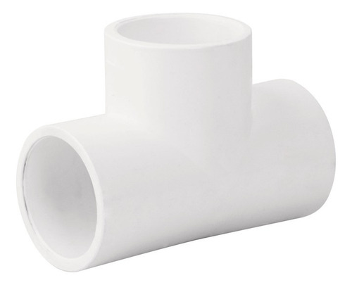 Juego 10 Pz Tee De Pvc Cedula 40 Cementar 3/4
