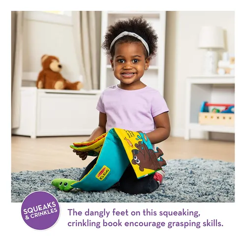 Livro Para Beb s Melissa Doug Soft Activity Whose Feet