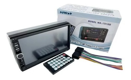 Oferta! Radio Auto Doble Din Touch 7 Con Control Remoto