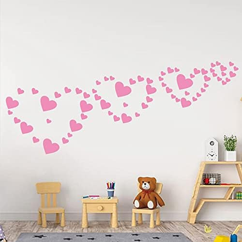 Anfrjji Pegatinas De Pared Con Forma De Corazón - Calcomanía