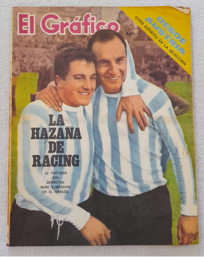 Revista El Grafico #2439 - Año 1966 - La Hazaña De Racing