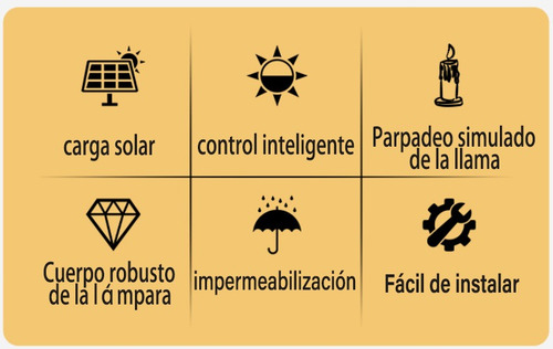 Linterna Solar Colgante Led Para Jardín Ip65 4 Piezas