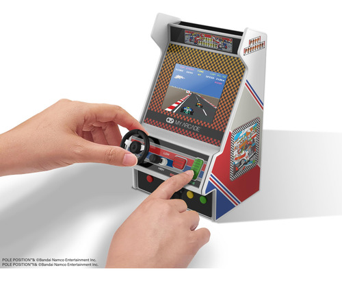 Miniconsola De Videojuegos Arcade My Arcade Pole Position Ra