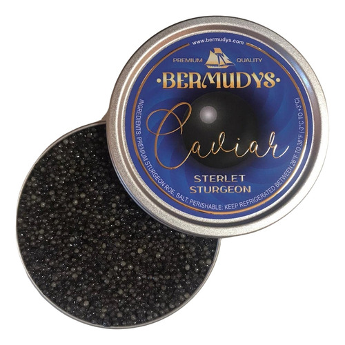 Caviar Esturión Y Sal Kaluga 3.5 Oz - 100 Gr