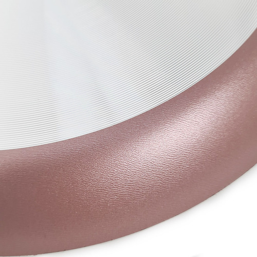 Sarten Panquequera Antiadherente Panelux Magnific 22 Cm Color Rosa Grafito