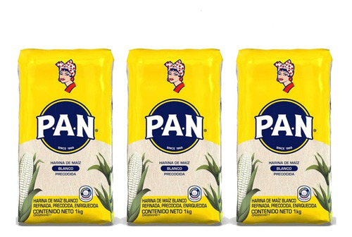 Harina Pan Arepa 3kg