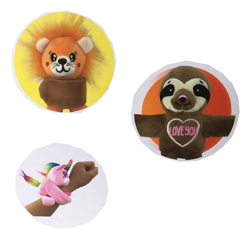 Pulseira Bate E Fecha Gatinho Pelucia Playfull Pets Toyng