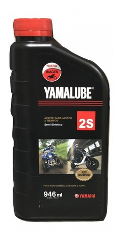 Imagen 2 de 3 de Aceite Yamalube 2t Fc S/sintetico 946ml