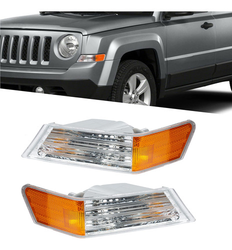 Komillion Cubierta Lampara Señal Giro Frontal Jeep Patriot 2