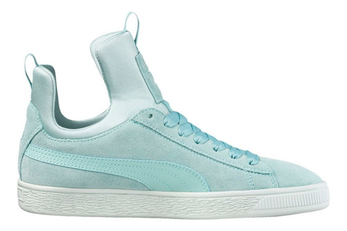 Tenis Mujer Puma Azul Turquesa Suede Fierce Outlet