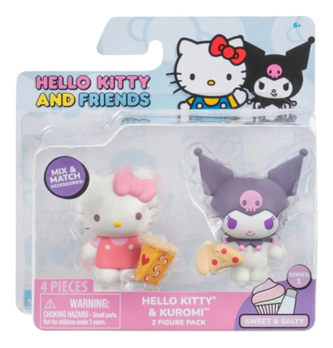 Hello Kitty Y Amigos Kuromi Sweet Salty Pack X 2 Replay
