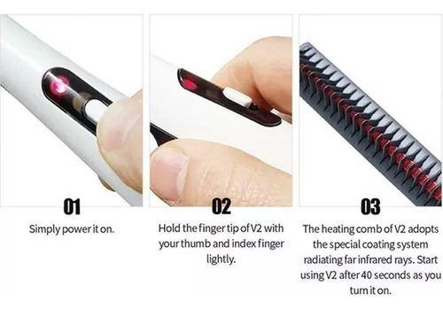* Brush-comb, Plancha De Pelo Eléctrica, Rizador Para