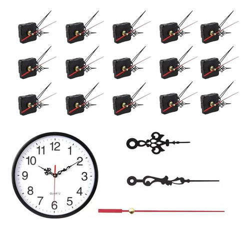 Sistema De Movimiento De Reloj De Pared 15