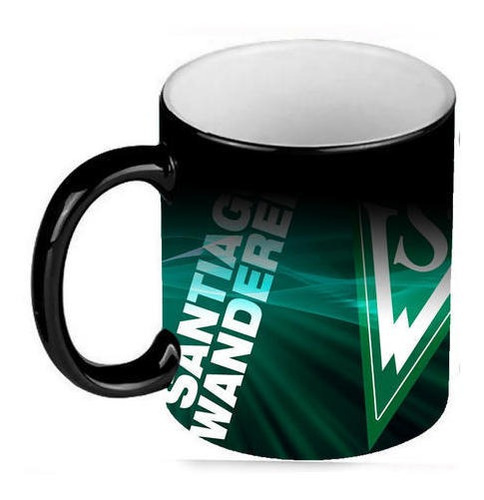 Taza Mágica Club Santiago Wanderers Futbol Chileno