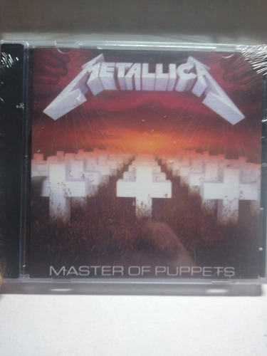 Metallica Master Of Puppets Cd Nuevo Disqrg