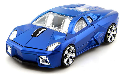 Cool Sport Car Shape Raton Inalambrico Optico Usb Para Pc