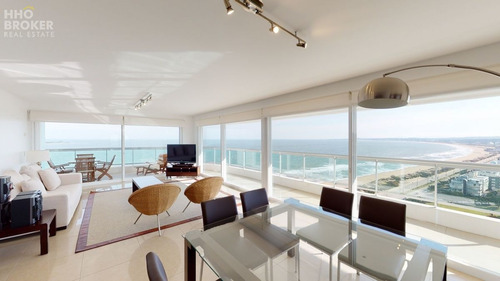 Imagen 4 de 30 de Frente Al Mar. Torre Con Espectaculares Servicios. - Punta Del Este Mansa