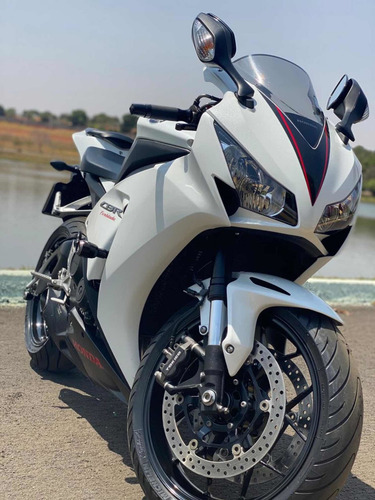 Honda Moto Cbr 1000rr Fireblade Branco Pérola Manual/chave