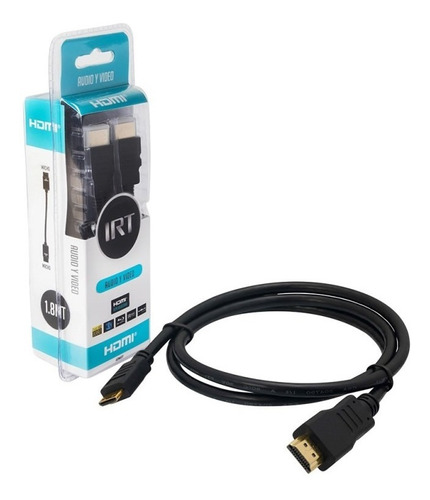 Cable Hdmi Irt 1.8mts Full Hd 1.4 / Tecnocenter